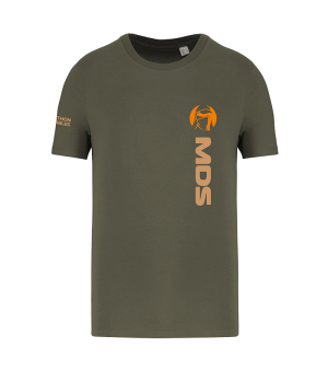 TEE SHIRT HOMME MDS ORGANIC KAKI-S