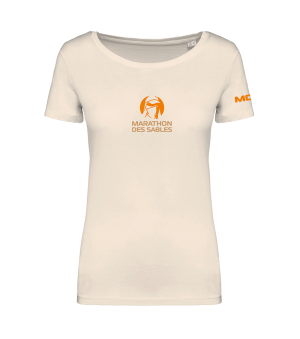 TEE SHIRT FEMME MDS IVOIRE-S