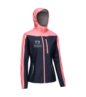 Women’s Ultra Rain Jacket - Elite Edition-Berry Pink-L