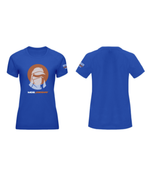 MDS Legendary - Eco-Friendly Women's T-Shirt sea blue-S