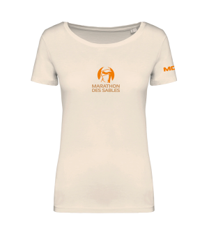 TEE SHIRT FEMME MDS IVOIRE-L