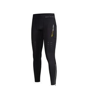 Men’s Smart Running Leggings-Black-XXL