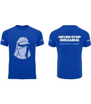 ECO-FRIENDLY MDS MEN T-SHIRT SEA BLUE