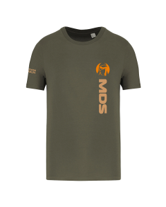 TEE SHIRT HOMME MDS ORGANIC KAKI