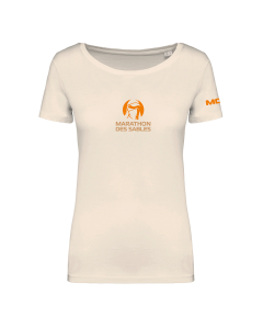 TEE SHIRT FEMME MDS IVOIRE-M
