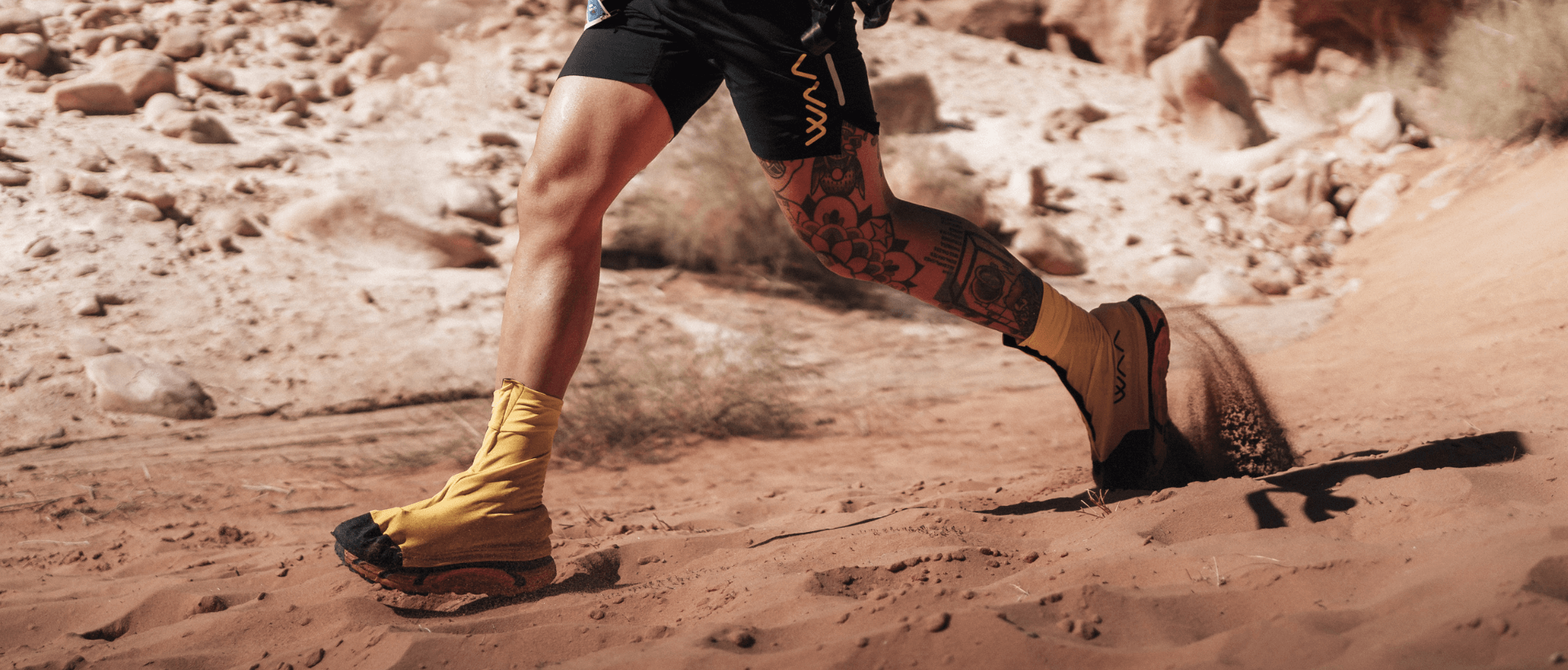 WAA Ultra MDS Desert Gaiters-Yellow