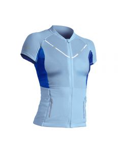 ULTRA CARRIER FEMME MANCHES COURTES 2019 GLACIER BLUE T.XS