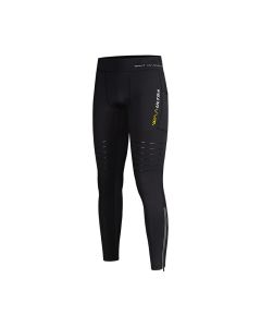 Men’s Smart Running Leggings-Black-L
